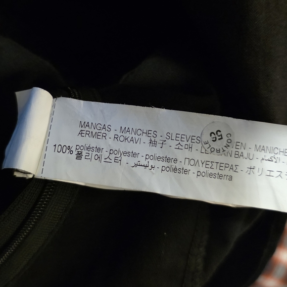 Zara Exagerated Puff Sleeve Valentines Top Black Velvet XS - Picture 7 of 11